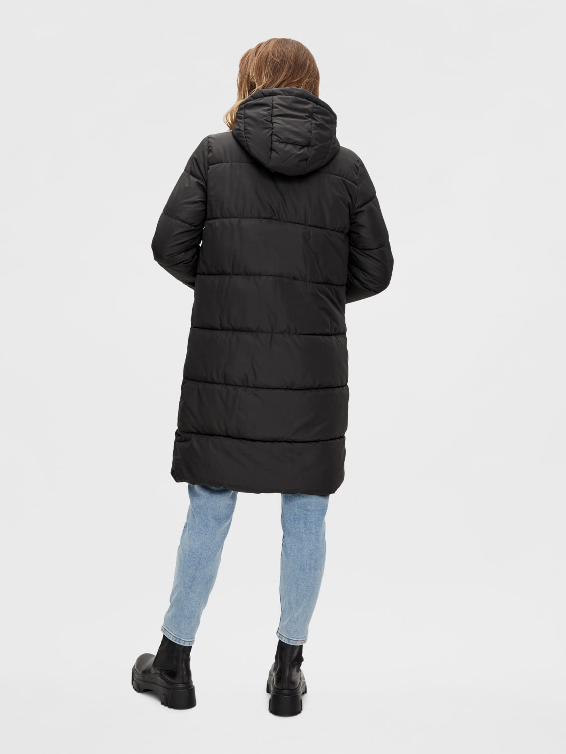 PCBEE Long Coat - Black